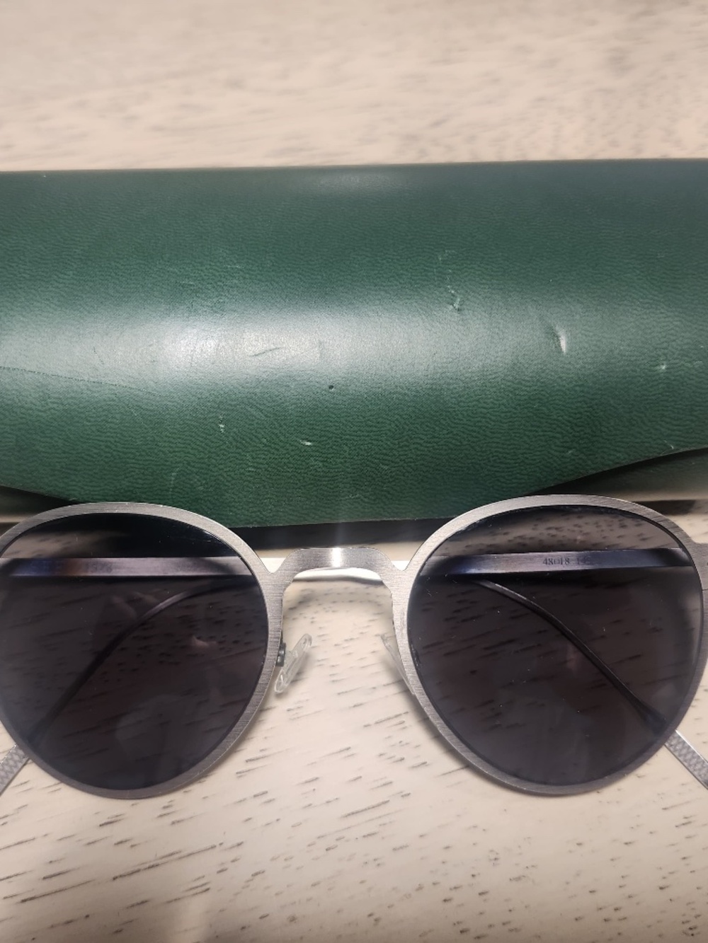 SEE Silver Metal Prescription Sunglasses (48-18-145)